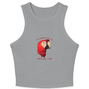 Discover Florida Keys Crop Tank Top