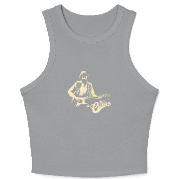 Discover Eric Clapton Clapton W Guitar Crop Tank Top