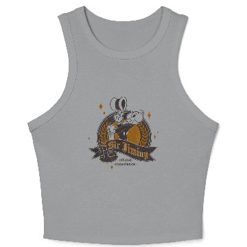 Discover Disneyss Pinocchio Jiminy Cricket  Pose Crop Tank Top