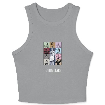 Discover Caitlin Clark Eras Tour 3D Crop Tank Top