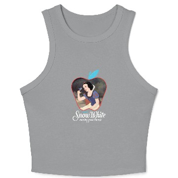 Discover Disney Princess - Snow White Apple Silhouette Crop Tank Top