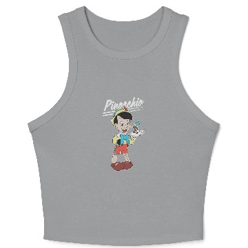 Discover Disney Pinocchio and Jiminy Cricket Crop Tank Top