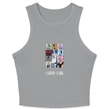 Discover Caitlin Clark Eras Tour 3D Crop Tank Top