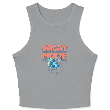 Discover Disney Lilo Stitch Vacay Mode 3D Crop Tank Top