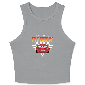 Discover Disney Pixar - McQueen Pit Crew Crop Tank Top