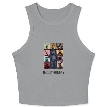 Discover Five Nights At Freddys Eras Tour Essential Baseball Jerseys Crop Tank Top