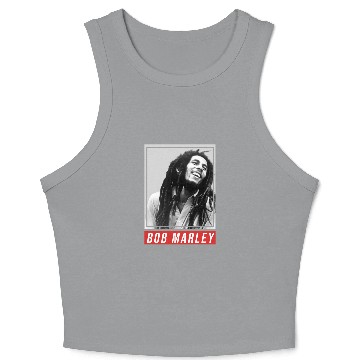Discover Bob Marley Crop Tank Top Bob Marley Reggae Crop Tank Top legend