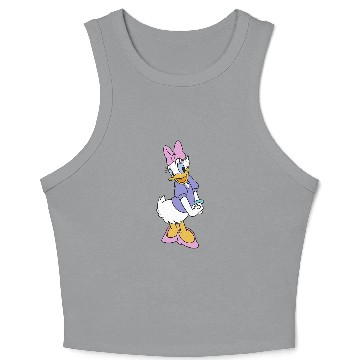 Discover Disney Daisy Duck Traditional Pose Crop Tank Top