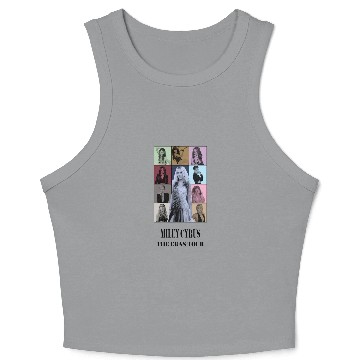 Discover Miley Cyrus Eras Tour 3D Crop Tank Top