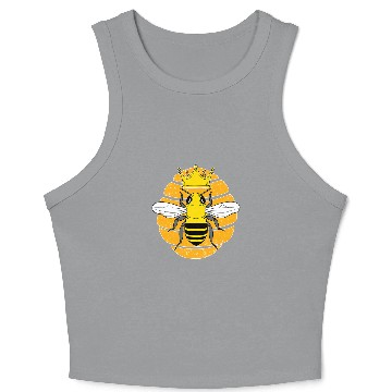 Discover Bee Beekeeping Retro Bee Hive Beekeeping Gift Beekeeper Bee Gift 98 Beekeeper Crop Tank Top