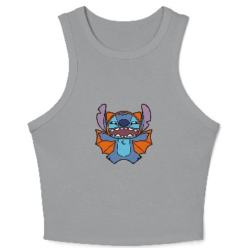 Discover disney stitch bat halloween costume Baseball Jerseys Crop Tank Top