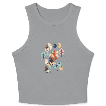Discover Disney The Nightmare Before Christmas Sally ghostss Halloween Baseball Jerseys Crop Tank Top