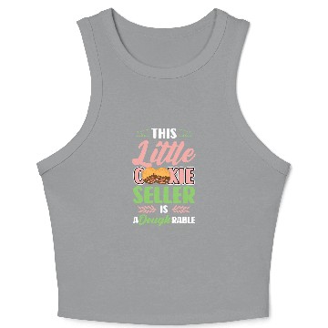 Discover Scout And Cookie Seller Scouting Cookie 5 Crop Tank Top