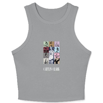 Discover Caitlin Clark Eras Tour 3D Crop Tank Top