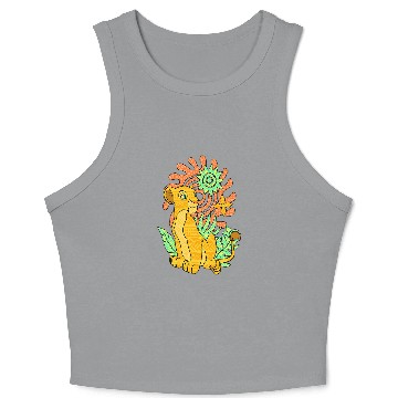 Discover Disney The Lion King Nala Geometric Pattern Portrait 3D Crop Tank Top