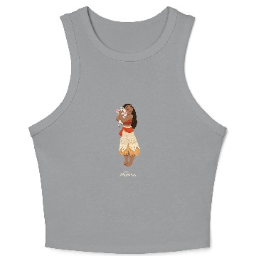 Discover Disney Moana and Pua Hawaiians Crop Tank Top