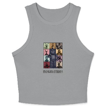 Discover Five Nights At Freddys Eras Tour Essential Crop Tank Top