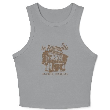 Discover Disney Pixar Ratatouille Paris Hawaiians Crop Tank Top