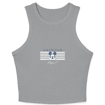 Discover Disney American Original Mickey Raglan Baseball Crop Tank Top Hawaiians