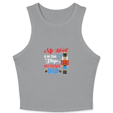 Discover Nutcracker Mom Love Ballet Dance Mom 1 Crop Tank Top
