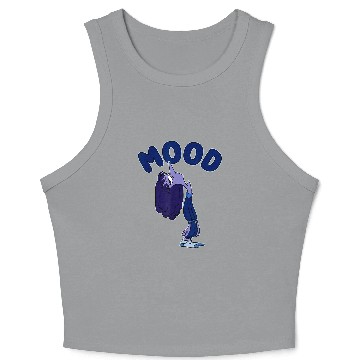 Discover Disney Inside Out 2 Mood Ennui Bored Retro Shot Crop Tank Top
