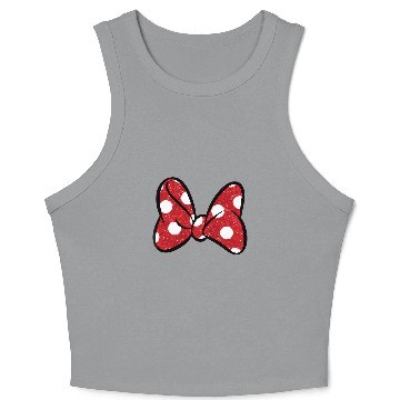 Discover Disney Minnie Mouse Big Bow Crop Tank Top