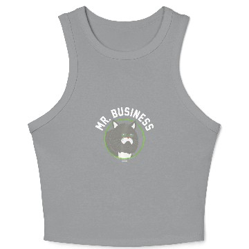 Discover Bob'S Burgers Mr. Business Crop Tank Top