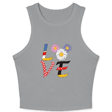Discover Disney LOVE Crop Tank Top