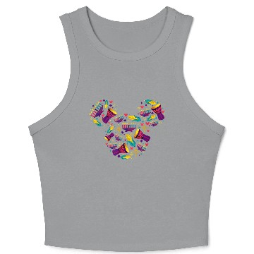 Discover Disneyss Mickey Mouse Icon Kwanzaa Crop Tank Top