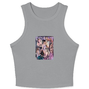 Discover Eras Tour Crop Tank Top Relaxed Fit 3D Crop Tank Top