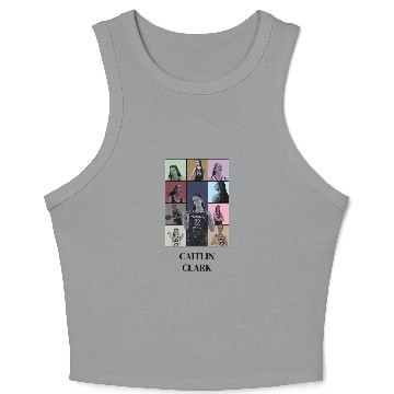 Discover Caitlin Clark Eras Tour 3D Crop Tank Top