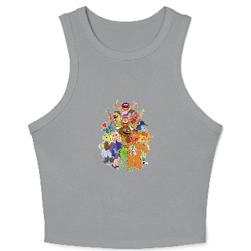 Discover Disney - The Muppets Group Crop Tank Top
