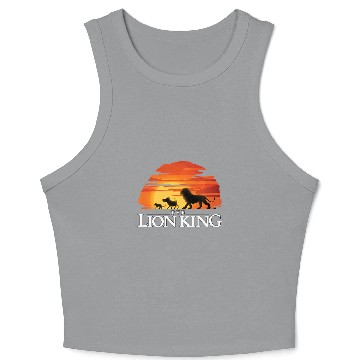 Discover Disney Lion King Sunset Crop Tank Top