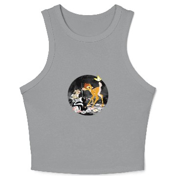 Discover Disney Bambi Playmates Crop Tank Top