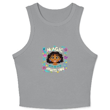 Discover Disney Encanto Mirabel Magic Awaits You Crop Tank Top