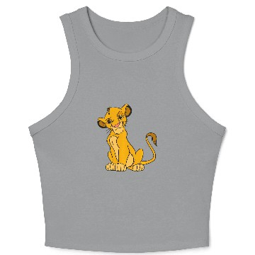 Discover Disney The Lion King Young Simba Crewneck Crop Tank Top