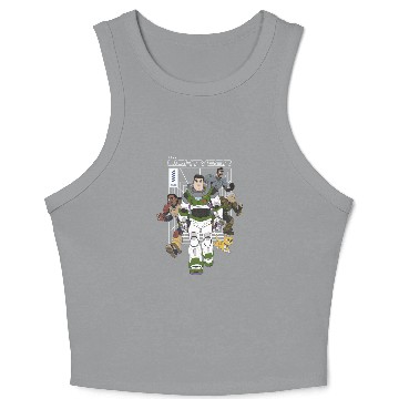 Discover Disney Pixar-Pixar Lightyear Buzz Team Epic Walk Poster Epic Crop Tank Top