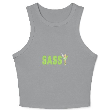 Discover Disney Tinker Bell Sassy Crop Tank Top