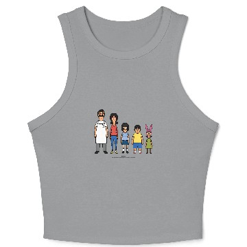 Discover Bob'S Burgers 8 Bit Crop Tank Top