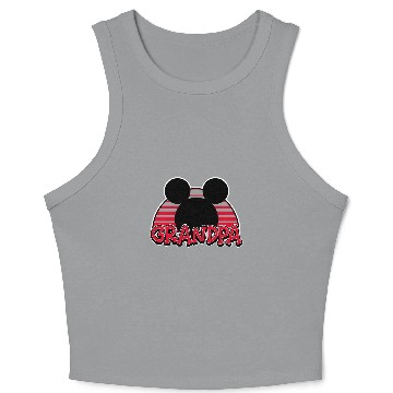 Discover Disneymickey Mouse Grandpa Crop Tank Top