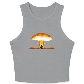 Discover Black Mage Explosion - Final Fantasy - Crop Tank Top