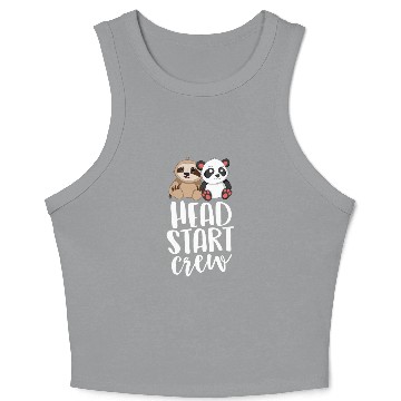 Discover Head Start Crew Crop Tank Top Teacher Headstart School Crop Tank Top