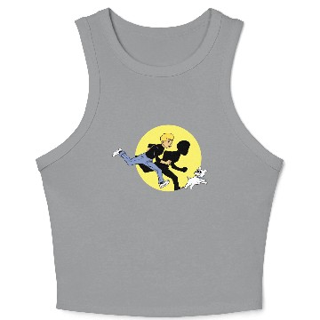 Discover Double Tin Quest - Jonny Quest - Crop Tank Top