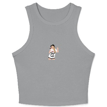 Discover Red Eras Tour Crop Tank Top