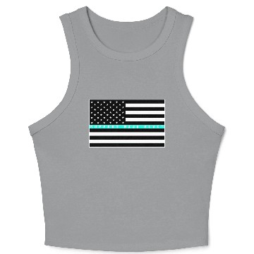 Discover I Support Taco Bell Workers - Baja Blast - Crop Tank Top