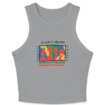 Discover Talking Heads Classic Vintage - Talking Heads - Crop Tank Top