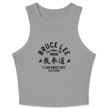 Discover Bruce Lee Jeet Kune Do Academy - Bruce Lee - Crop Tank Top