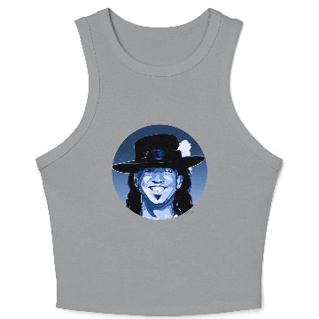 Discover SRV RIP! - Stevie Ray Vaughan - Crop Tank Top