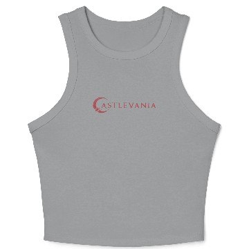 Discover Castlevania Classic Logo Crop Tank Top