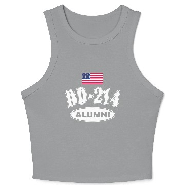 Discover DD 214 Alumni - Dd214 Alumni - Crop Tank Top